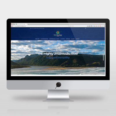 fishNET advertising Portfolio - Website Development - Port St. Johns River Lodge